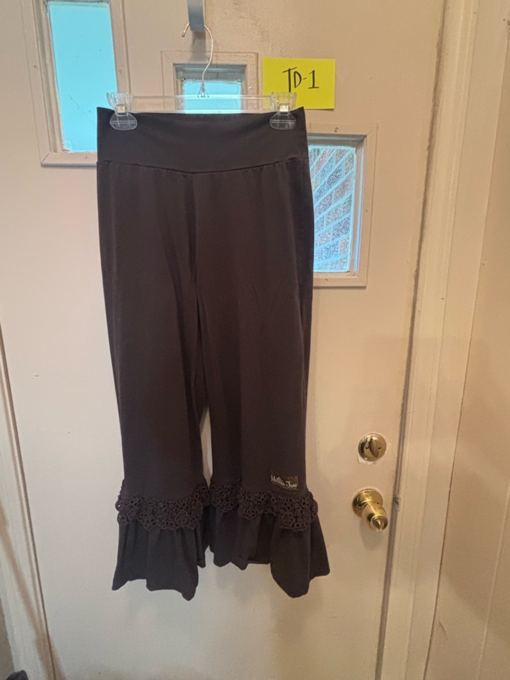 Matilda Jane Black Ruffle Hem Leggings